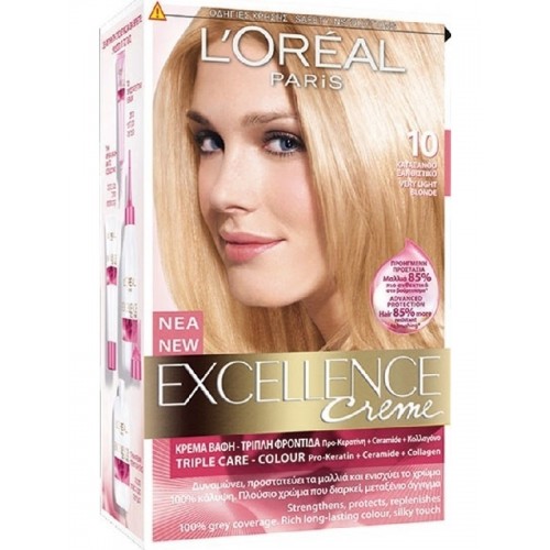 L'Oreal Excellence Cream No10 Κατάξανθο Ξανθιστικό
